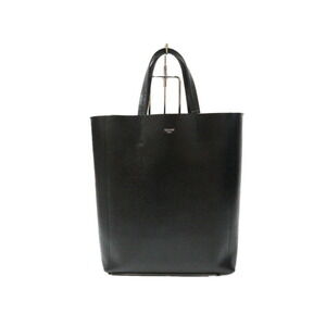 Celine Vertical Cabas Leather Black Handbag Shoulder Bag